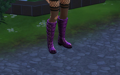 Strapped Boots Recolored at Screech666