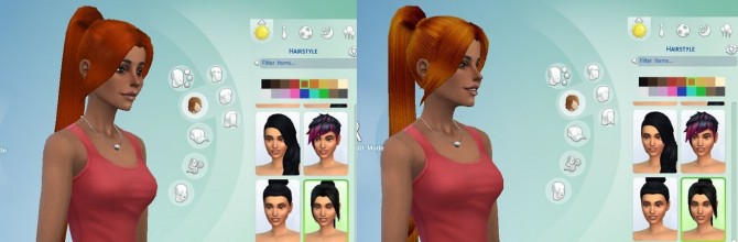Sims 4 Steffys Long Pony Hair at Simply Simming