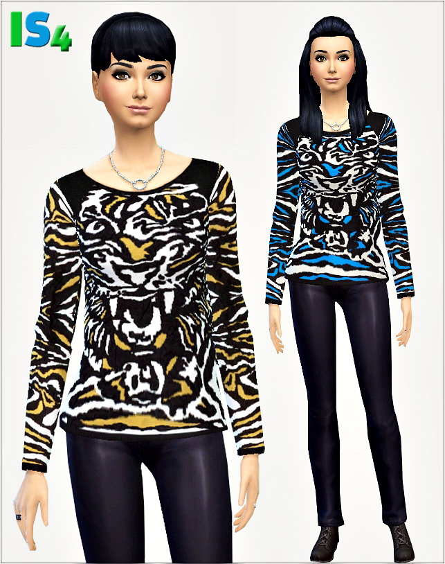 Sims 4 Sweater at Irida Sims