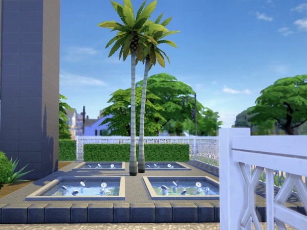 Sims 4 Kismet Modern house by chemy at TSR