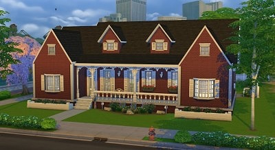 Rambling Rose house by romagi at Mod The Sims