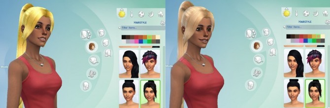 Sims 4 Steffys Long Pony Hair at Simply Simming