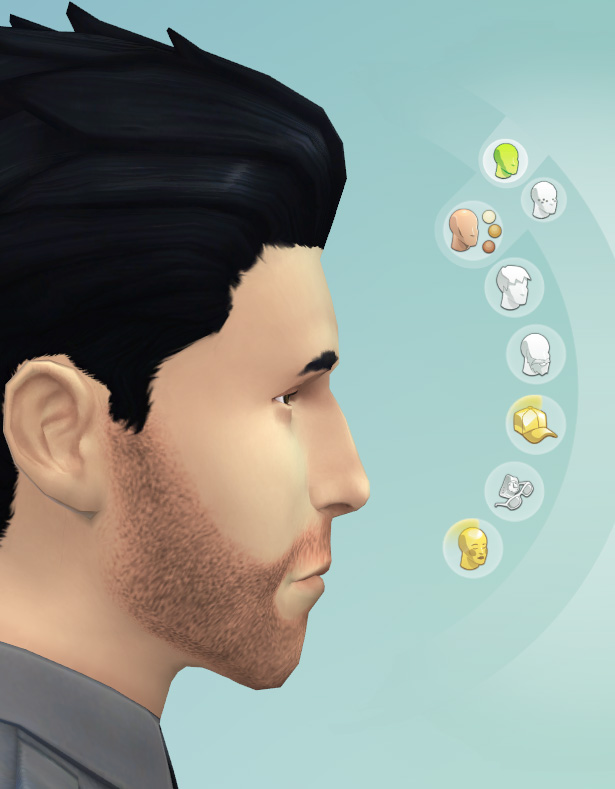Sims 4 Improved Stubble v1 by DFMcLeod at Mod The Sims
