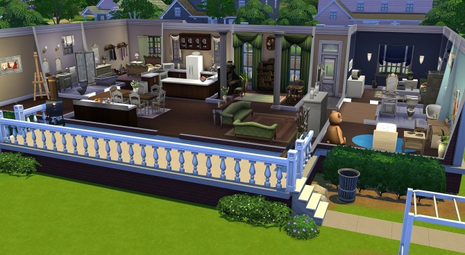 Sims 4 Rambling Rose house by romagi at Mod The Sims