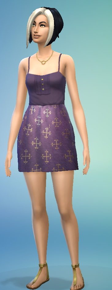 Sims 4 Three “sunnies” dresses at SimFeetUnder