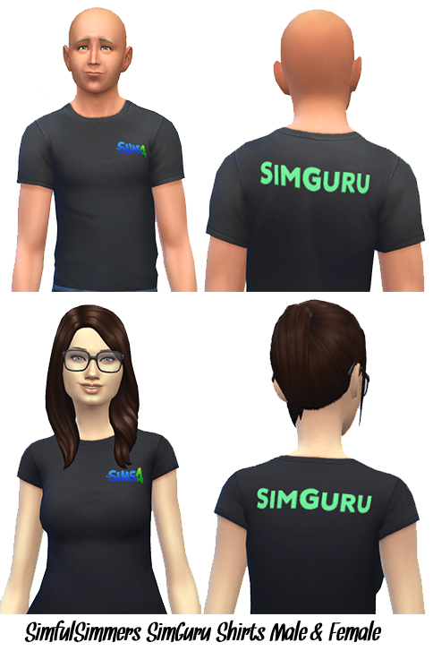 Sims 4 SimGuru T Shirt by skunc at Mod The Sims