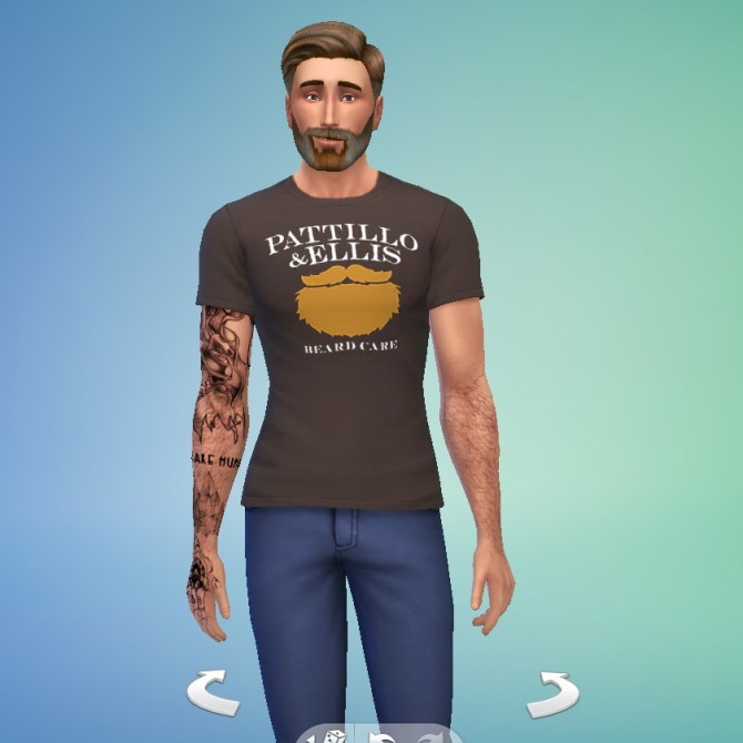 Sims 4 Pattillo & Ellis Beard Care Shirt at RTS4CC