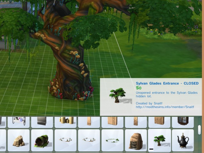 Sims 4 Buyable Hidden Lot Entrances by Snaitf at Mod The Sims