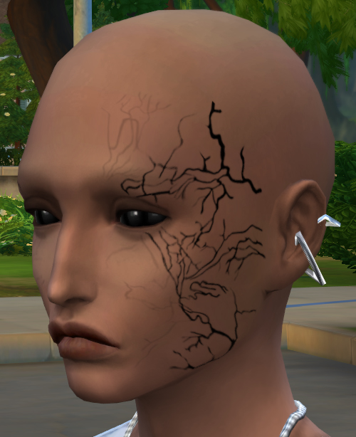 Sims 4 Veins Supernatural by Tehhi at Mod The Sims