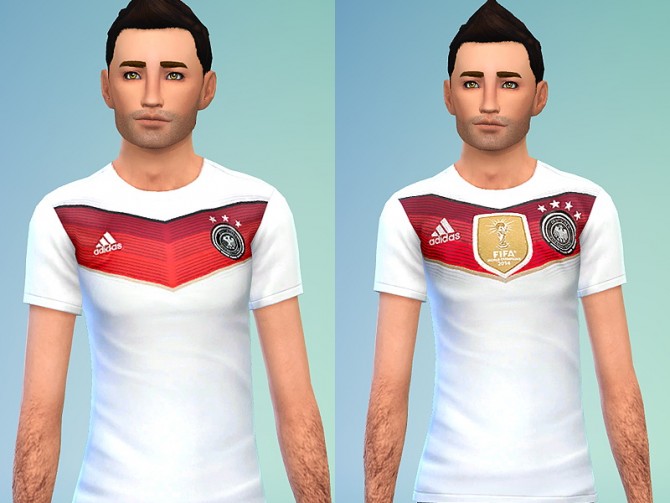 Sims 4 Deutschland WM jersey at Ecoast
