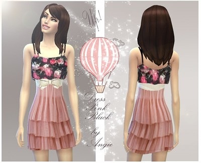 Flower dresses at Angie Lover Sims