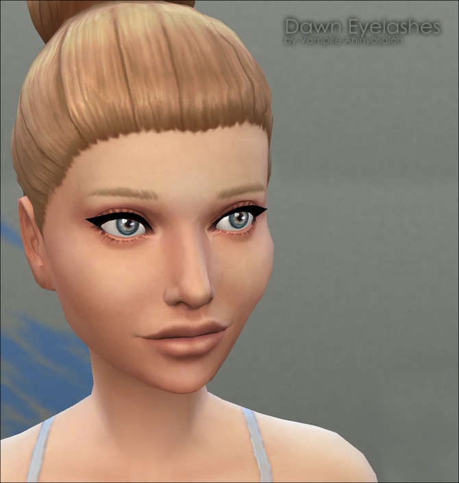 Sims 4 Dawn & Sunset Eyelashes by Vampire aninyosaloh at Mod The Sims