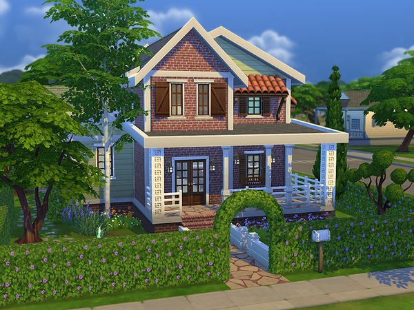 Sims 4 Cottage Onat Furnished by ayyuff at The Sims Resource