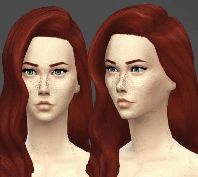 Sims 4 FULLBODY FRECKLES at Onelama