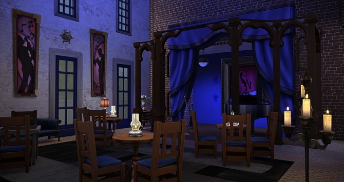 Sims 4 Le Chant des Sirènes small bar at Simsontherope