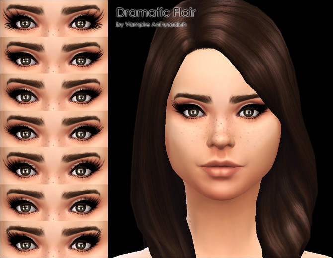 Sims 4 Dramatic Flair 7 mascaras by Vampire aninyosaloh at Mod The Sims