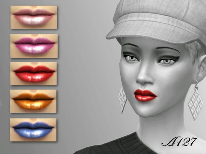 Sims 4 Lipstick n° 002 by Altea127 at TSR