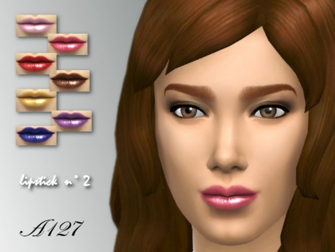 Sims 4 Lipstick n°003 at Altea127 SimsVogue