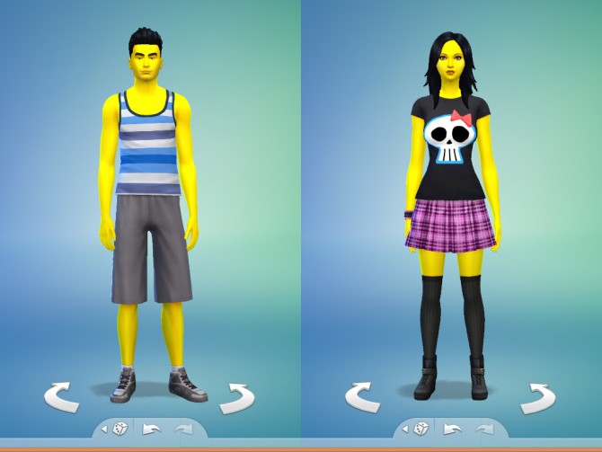 Sims 4 Yellow Skintone by Snaitf at Mod The Sims