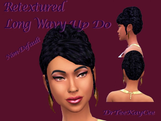 Sims 4 2 ethnic hairstyles by DrTeeKayCee at Sim Culture Nation