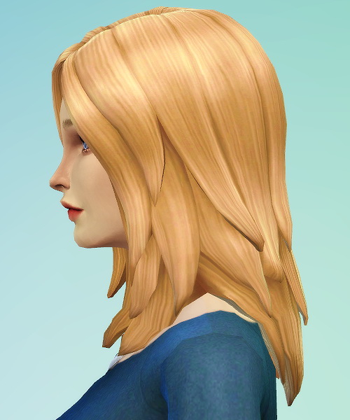Sims 4 Hair #1 new mesh at JSBoutique
