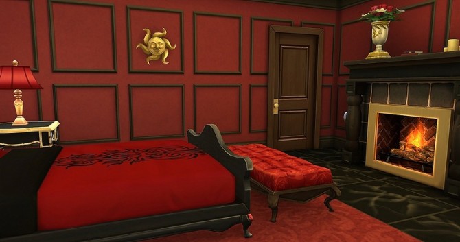 Sims 4 Empire V bedroom bу Dolkin at ihelensims