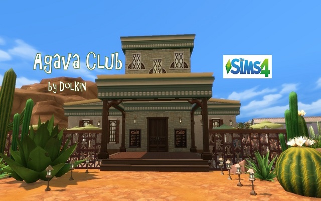 Sims 4 Agava Club by Dolkin at ihelensims