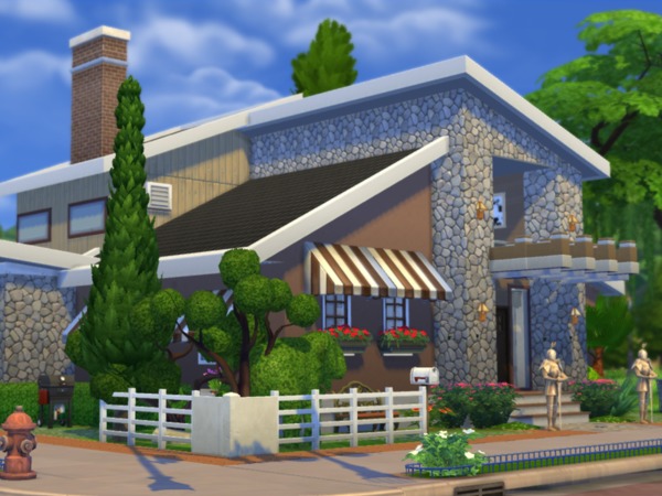 Sims 4 Javana Villa by Jindann at TSR