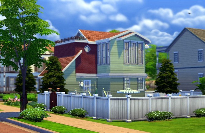 Sims 4 Vanilla House by Weslley Luzzi at Mod The Sims