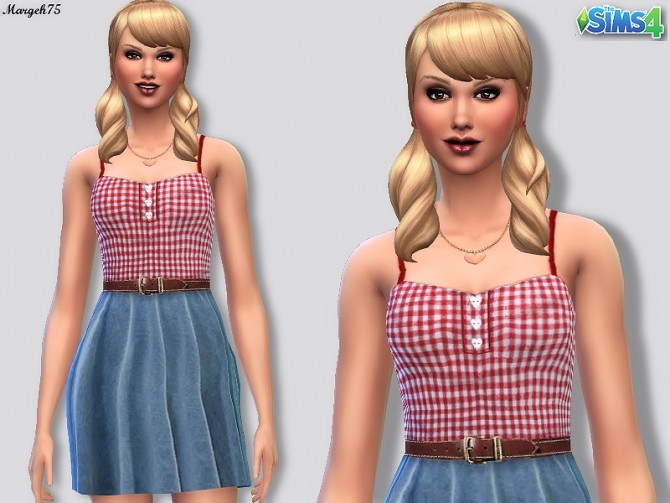 Sims 4 Sweet Little Dress by Margies Sims at Sims 3 Addictions