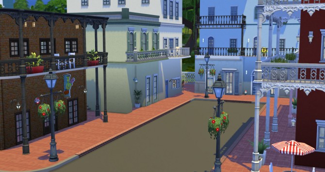 Sims 4 Bourbon Street by bubbajoe62 at Mod The Sims