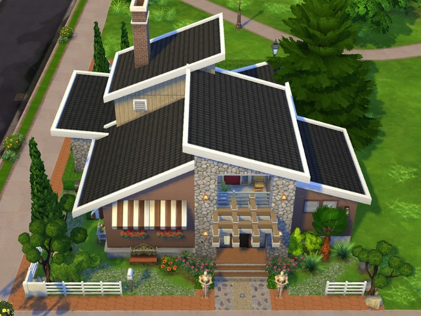 Sims 4 Javana Villa by Jindann at TSR