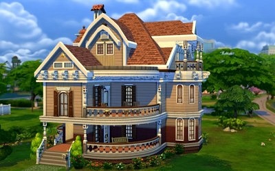 Family House No.2 at JarkaD Sims 4 Blog