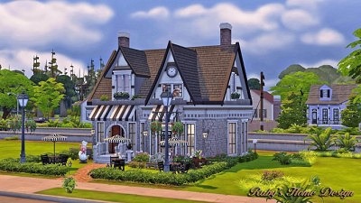 Granny's Kitchen lot by Ruby Red at Ruby’s Home Design » Sims 4 Updates