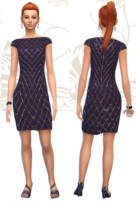 Sims 4 GÉOMETRIE 5 dresses collection by Fuyaya at Sims Artists