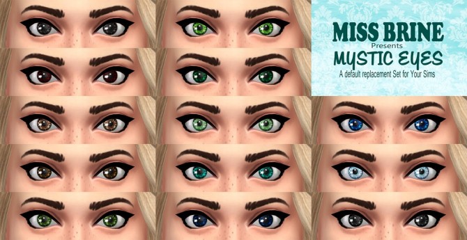 Sims 4 Mystic Eyes by mikeys.nonsense at Mod The Sims