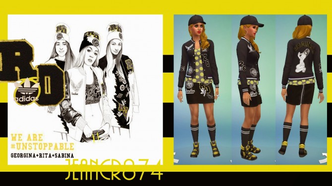 Sims 4 Sport outfits by jeancr874 at La Boutique de Jean