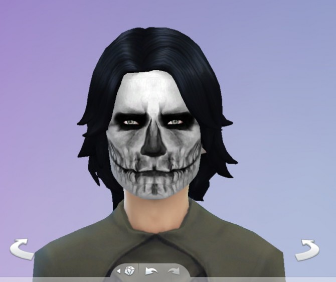 Sims 4 Skull face paint at Simply Simming