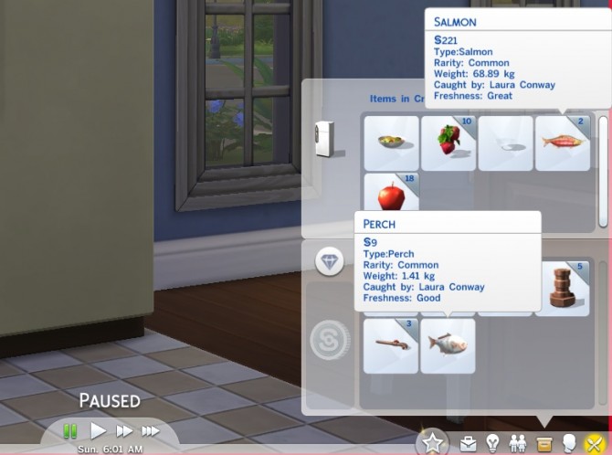 Sims 4 Fish Freshness Fix by plasticbox at Mod The Sims