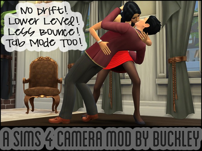 Sims 4 Live Mode and Tab Mode Camera Mods by Buckley at Mod The Sims