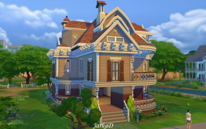 Sims 4 Family House No.2 at JarkaD Sims 4 Blog