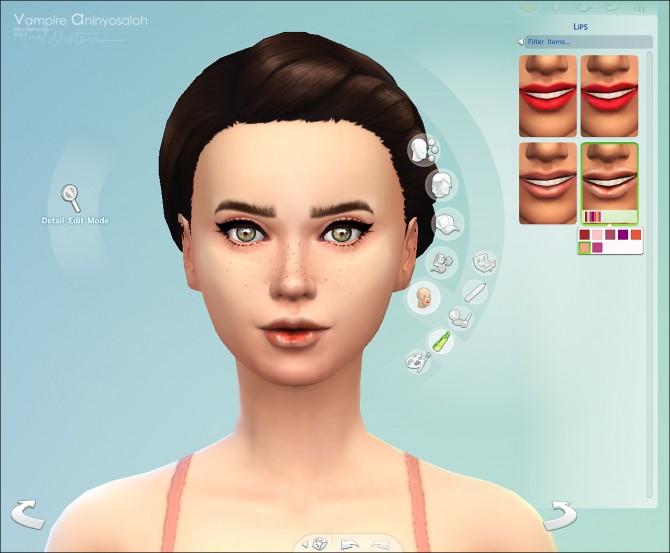 Sims 4 Strawberry Fields Lipstick by Vampire aninyosaloh at Mod The Sims
