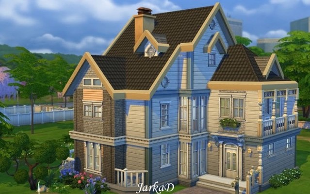 Family House No.1 at JarkaD Sims 4 Blog » Sims 4 Updates