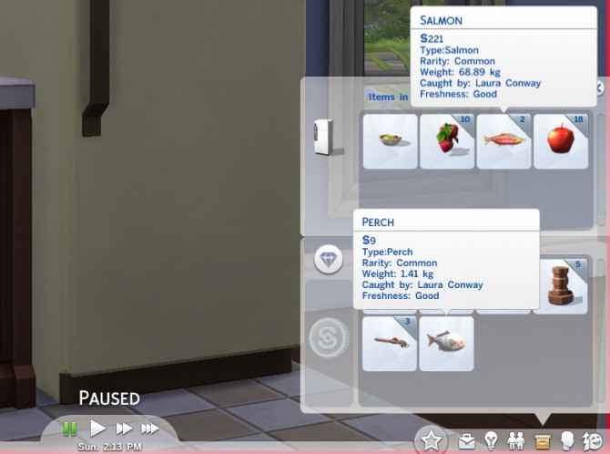 Sims 4 Fish Freshness Fix by plasticbox at Mod The Sims