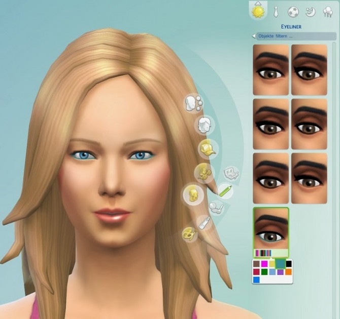 Sims 4 Eyeliner Set 1 at 19 Sims 4 Blog