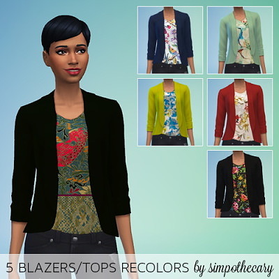 5 Blazer recolors at Simpothecary