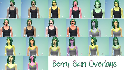 Sims 4 Skin overlays at Star’s Sugary Pixels
