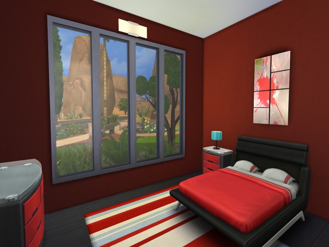 Sims 4 Phoenix Modern House by MrDemeulemeester at Mod The Sims