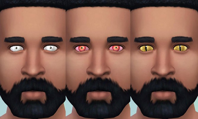 Sims 4 Sci Fi Eyes, All Ages by Esmeralda at Mod The Sims