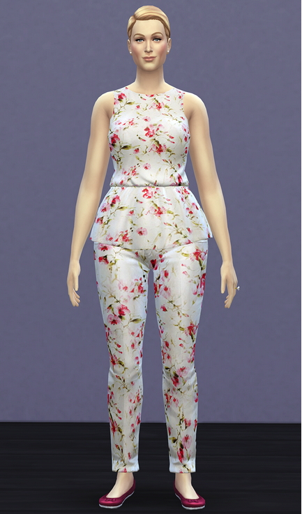 Sims 4 Red Valentino 2 outfit at Rusty Nail